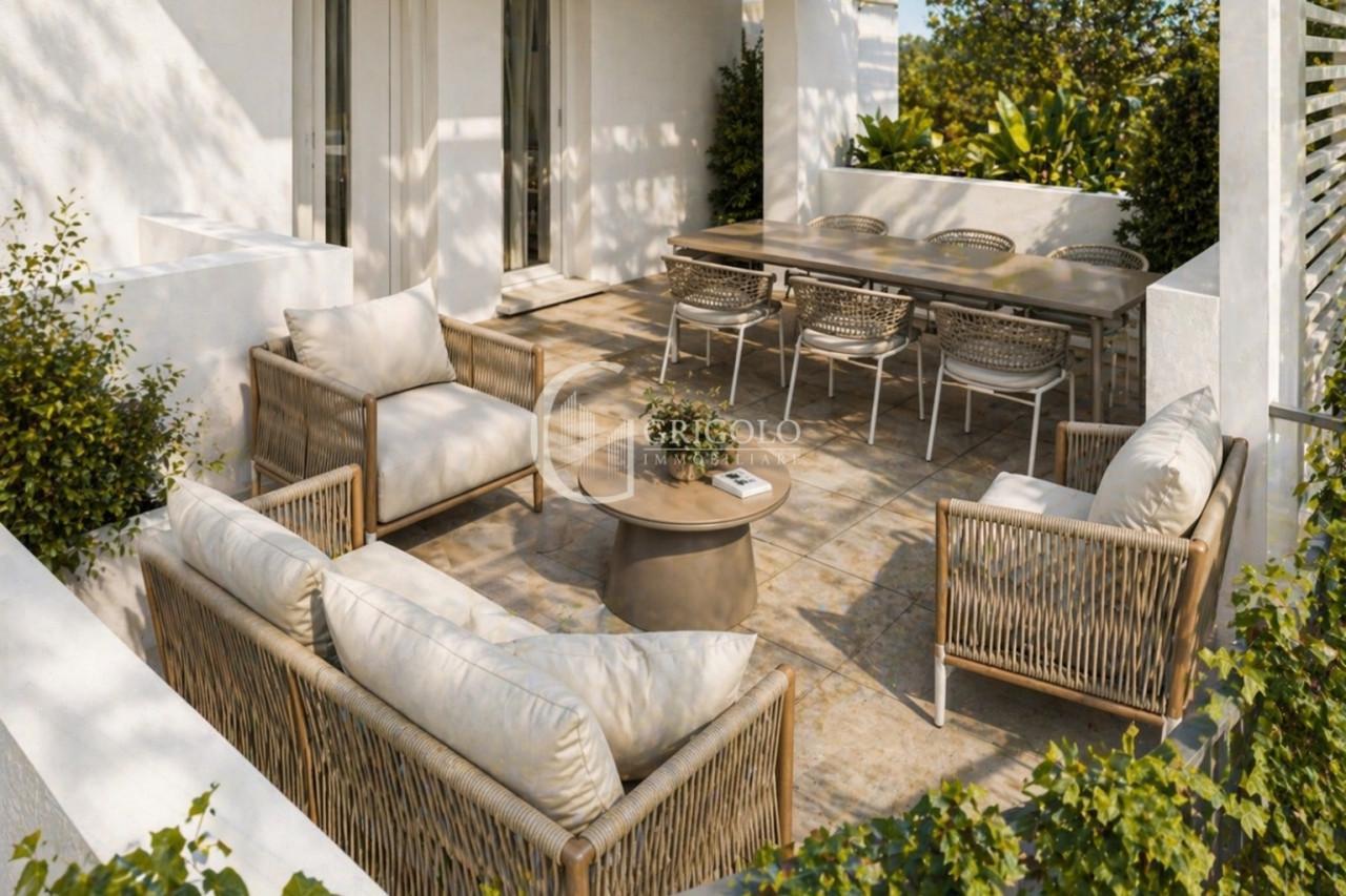 SANTA BONA Nuovo appartamento con giardino privato GT650L5