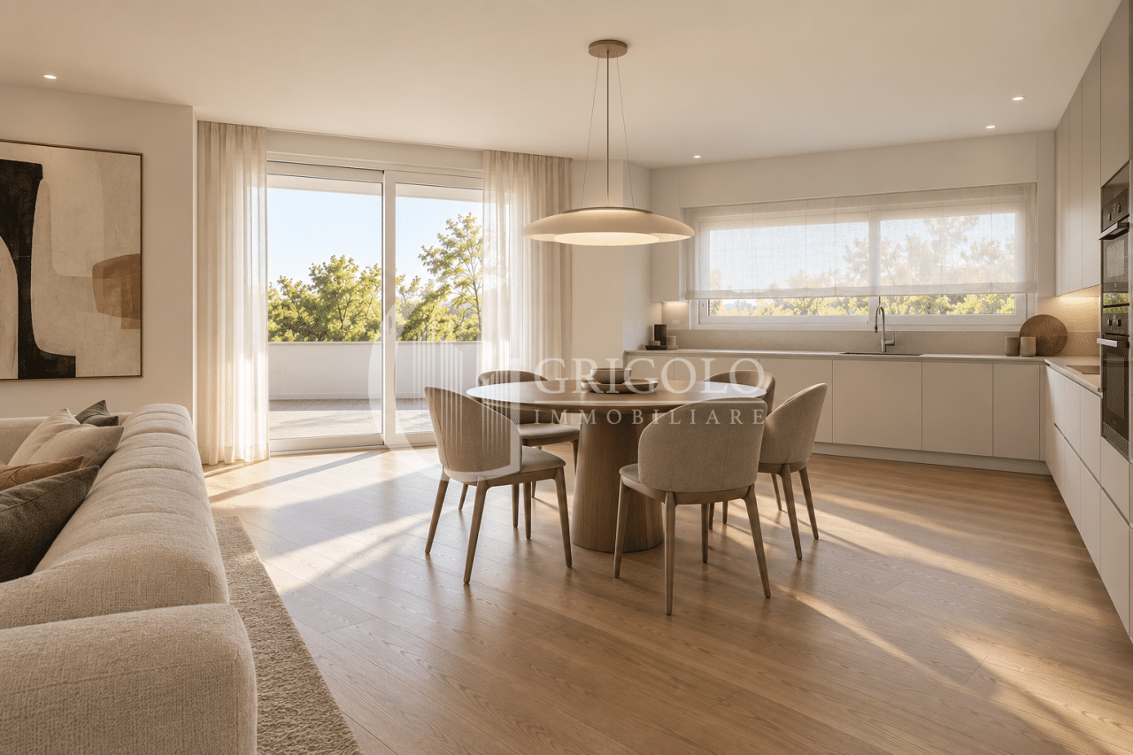 S.M. DEL ROVERE Nuovo tricamere con terrazza abitabile GT673